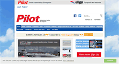 Desktop Screenshot of pilotweb.aero
